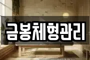 금봉체형관리