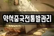 약석중국전통발관리