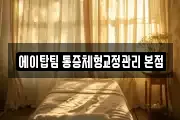 에이탑팀 통증체형교정관리 본점