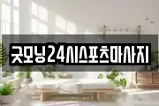 굿모닝24시스포츠마사지