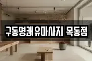 구동명쾌유마사지 목동점
