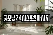 굿모닝24시스포츠마사지