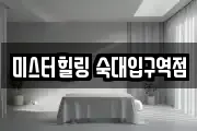 미스터힐링 숙대입구역점