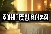 조아바디풋샵 용산본점