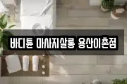 바디튠 마사지살롱 용산이촌점