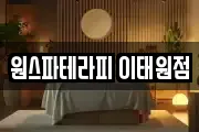 원스파테라피 이태원점