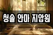 청솔 안마 지압원
