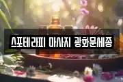 스포테라피 마사지 광화문세종