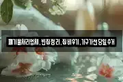 폐기물처리업체,빈집정리,집비우기,가구가전당일수거