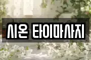 시온 타이마사지