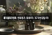 폐기물처리업체,빈집정리,집비우기,가구가전당일수거