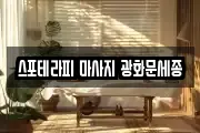 스포테라피 마사지 광화문세종