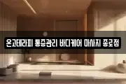 온고테라피 통증관리 바디케어 마사지 종로점