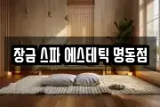 장금 스파 에스테틱 명동점