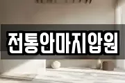 전통안마지압원