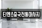 티엔스중국전통마사지