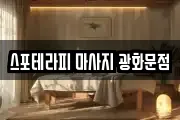 스포테라피 마사지 광화문점