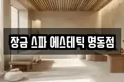 장금 스파 에스테틱 명동점