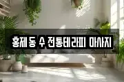 홍제동 수 전통테라피 마사지