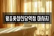 왕조풋샵신당역점 마사지