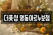 더풋샵 명동아르누보점