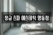 장금 스파 에스테틱 명동점