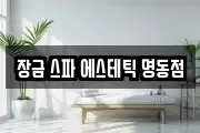 장금 스파 에스테틱 명동점