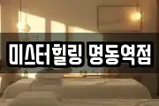 미스터힐링 명동역점