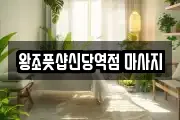 왕조풋샵신당역점 마사지