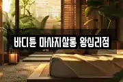바디튠 마사지살롱 왕십리점
