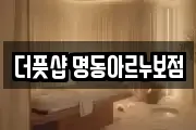 더풋샵 명동아르누보점