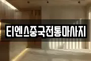 티엔스중국전통마사지