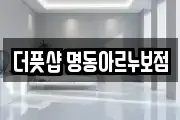 더풋샵 명동아르누보점