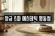 장금 스파 에스테틱 명동점