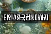 티엔스중국전통마사지