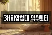 3H지압침대 약수센터