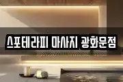 스포테라피 마사지 광화문점