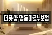더풋샵 명동아르누보점