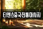 티엔스중국전통마사지