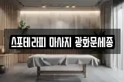 스포테라피 마사지 광화문세종