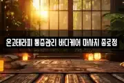 온고테라피 통증관리 바디케어 마사지 종로점