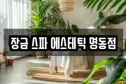 장금 스파 에스테틱 명동점