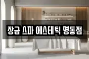 장금 스파 에스테틱 명동점