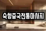 숙향중국전통마사지