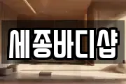 세종바디샵