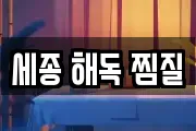 세종 해독 찜질