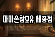 세종특별자치시 산울동 마사지, 지압등 업체정보