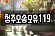 청주오송모유119