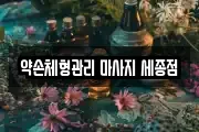 약손체형관리 마사지 세종점
