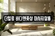 세종 보람동 마사지, 지압등 업체정보